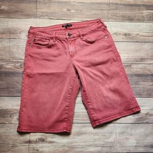 Dear John Coral Pink Denim Shorts